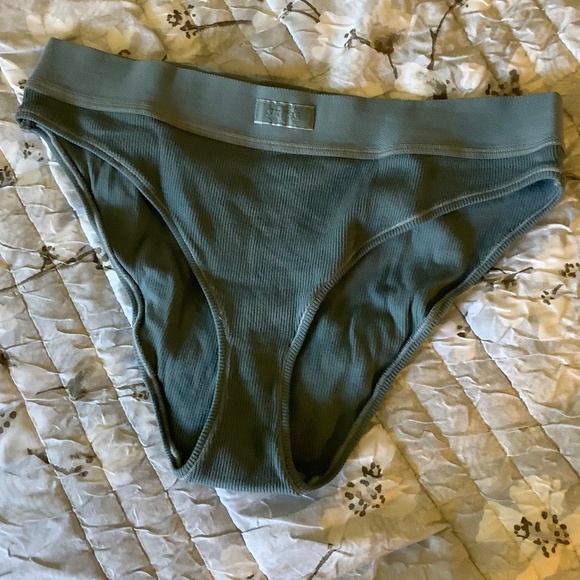 SKIMS Other - Cotton Skims Underwear Ribbed Brief M NEW